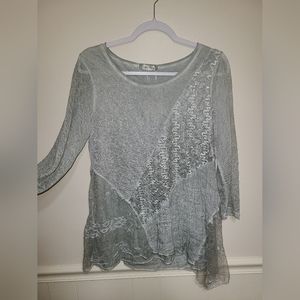 Simply Couture Women's Top Green